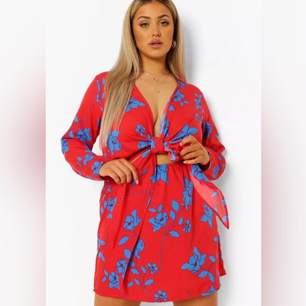 NWT Front Knot Dress